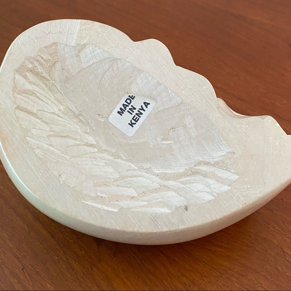 Vintage Genuine SOAPSTONE Hand Carved Cat  from Kenya - Picture 3 of 5